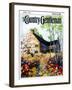 "Home in Springtime," Country Gentleman Cover, April 1, 1930-Nelson Grofe-Framed Giclee Print