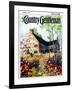 "Home in Springtime," Country Gentleman Cover, April 1, 1930-Nelson Grofe-Framed Giclee Print