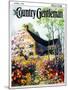 "Home in Springtime," Country Gentleman Cover, April 1, 1930-Nelson Grofe-Mounted Giclee Print