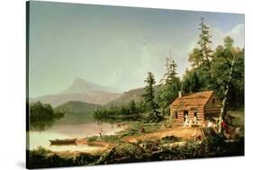 Home in the Woods, 1847-Thomas Cole-Stretched Canvas