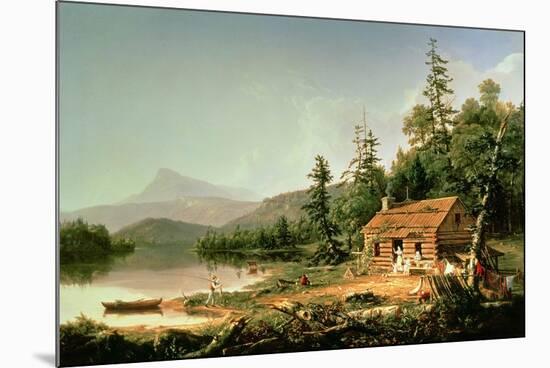 Home in the Woods, 1847-Thomas Cole-Mounted Premium Giclee Print