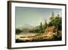 Home in the Woods, 1847-Thomas Cole-Framed Giclee Print