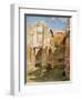 Home Interior in Pompeii, Excavated from the Ruins-null-Framed Giclee Print