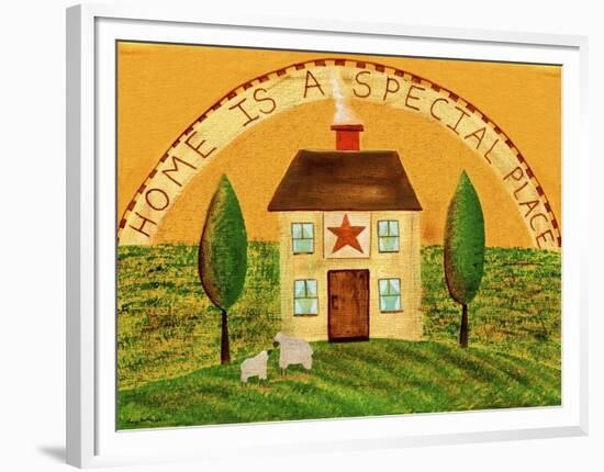 Home Is A Special Place-Cheryl Bartley-Framed Premium Giclee Print