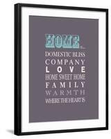 Home is Cool-Sasha Blake-Framed Giclee Print