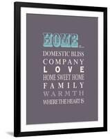 Home is Cool-Sasha Blake-Framed Giclee Print