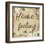 Home Is Feeling-Milli Villa-Framed Art Print