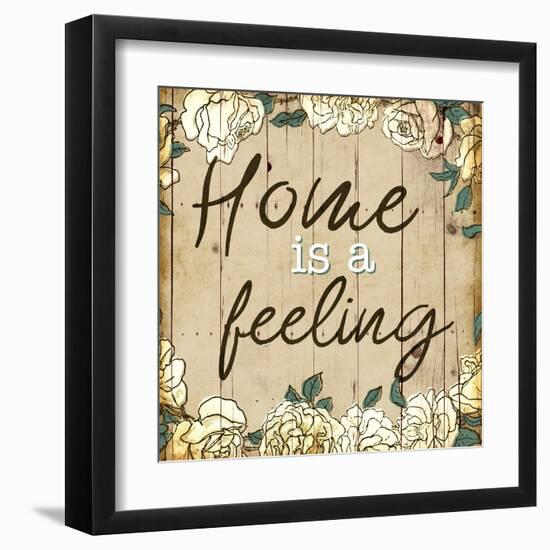 Home Is Feeling-Milli Villa-Framed Art Print