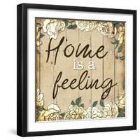 Home Is Feeling-Milli Villa-Framed Art Print