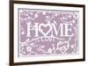 Home...is Love-Clara Wells-Framed Giclee Print