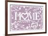 Home...is Love-Clara Wells-Framed Giclee Print