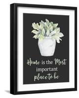 Home Is The Most Important Place-Janice Gaynor-Framed Photographic Print