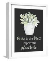 Home Is The Most Important Place-Janice Gaynor-Framed Photographic Print