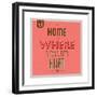 Home Is Were Your Heart Is 1-Lorand Okos-Framed Premium Giclee Print