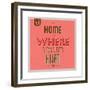 Home Is Were Your Heart Is 1-Lorand Okos-Framed Premium Giclee Print