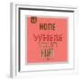 Home Is Were Your Heart Is 1-Lorand Okos-Framed Premium Giclee Print