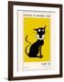 Home Is where The Cat Is-Ayse-Framed Art Print