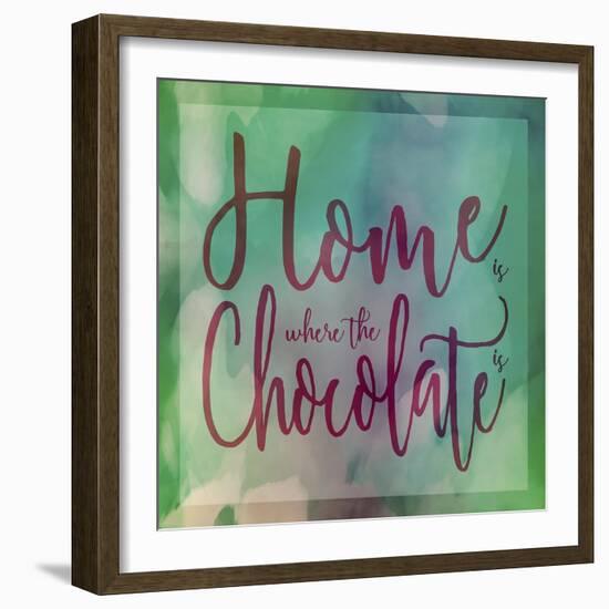 Home Is Where The Chocolate Is-Cora Niele-Framed Giclee Print