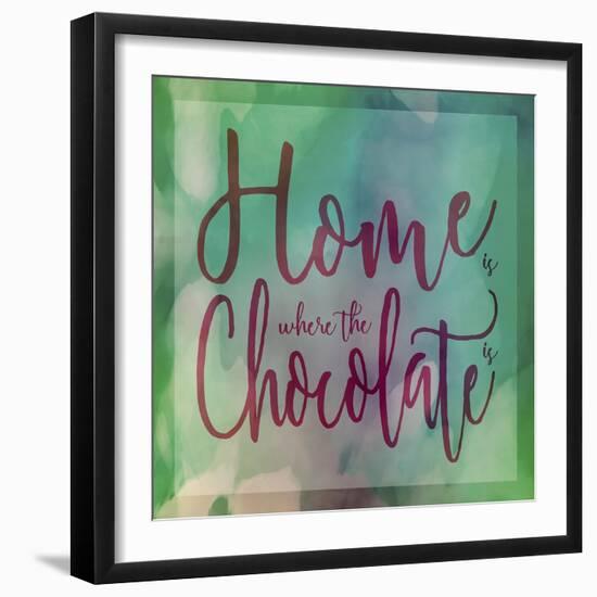 Home Is Where The Chocolate Is-Cora Niele-Framed Giclee Print