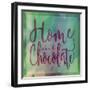 Home Is Where The Chocolate Is-Cora Niele-Framed Giclee Print