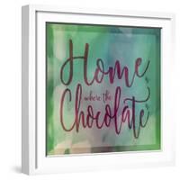 Home Is Where The Chocolate Is-Cora Niele-Framed Giclee Print