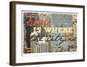 Home is Where the City Is-Mj Lew-Framed Giclee Print