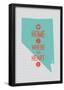 Home Is Where The Heart Is - Nevada-null-Framed Poster