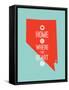 Home Is Where The Heart Is - Nevada-null-Framed Stretched Canvas