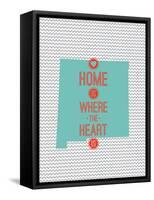 Home Is Where The Heart Is - New Mexico-null-Framed Stretched Canvas