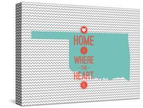 Home Is Where The Heart Is - Oklahoma-null-Stretched Canvas