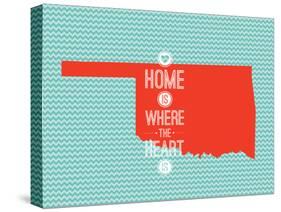 Home Is Where The Heart Is - Oklahoma-null-Stretched Canvas