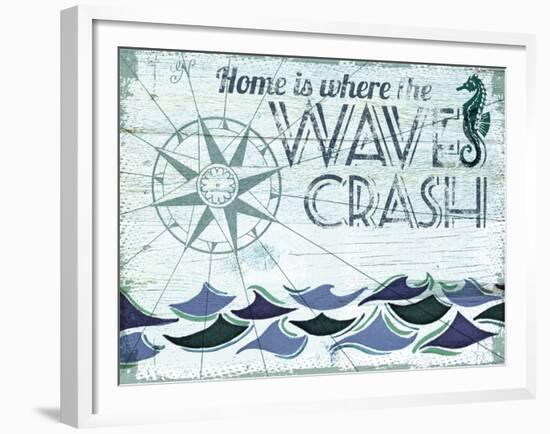 Home Is Where-null-Framed Giclee Print