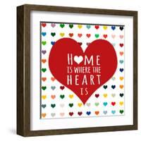 Home Is Where-Shelley Lake-Framed Art Print