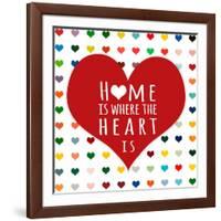 Home Is Where-Shelley Lake-Framed Art Print