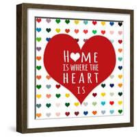 Home Is Where-Shelley Lake-Framed Art Print