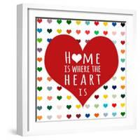 Home Is Where-Shelley Lake-Framed Art Print