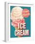 Home Made Ice Cream-Retroplanet-Framed Giclee Print