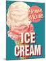 Home Made Ice Cream-Retroplanet-Mounted Giclee Print