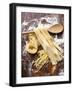 Home-Made Pasta with Wooden Spoon-null-Framed Photographic Print