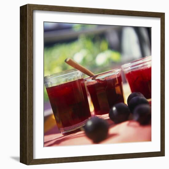 Home-Made Plum Jam-Eising Studio - Food Photo and Video-Framed Photographic Print