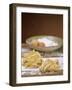 Home-made Ribbon Pasta and Ingredients-null-Framed Photographic Print