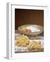 Home-made Ribbon Pasta and Ingredients-null-Framed Photographic Print