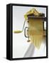Home-Made Tagliatelle with Pasta Maker-Kai Stiepel-Framed Stretched Canvas