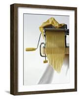 Home-Made Tagliatelle with Pasta Maker-Kai Stiepel-Framed Photographic Print