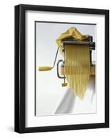 Home-Made Tagliatelle with Pasta Maker-Kai Stiepel-Framed Photographic Print