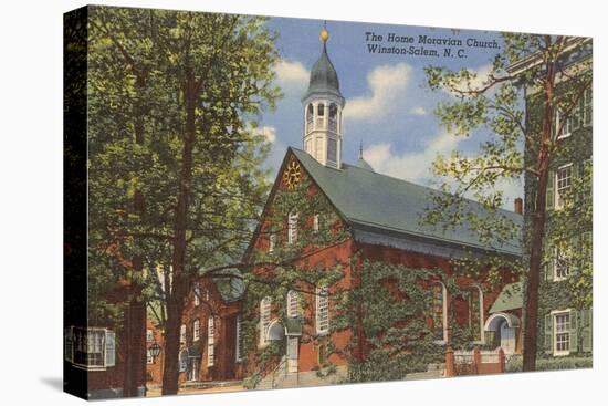 Home Moravian Church, Winston-Salem, North Carolina-null-Stretched Canvas