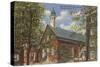 Home Moravian Church, Winston-Salem, North Carolina-null-Stretched Canvas