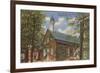 Home Moravian Church, Winston-Salem, North Carolina-null-Framed Art Print