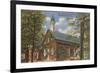 Home Moravian Church, Winston-Salem, North Carolina-null-Framed Art Print