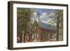 Home Moravian Church, Winston-Salem, North Carolina-null-Framed Art Print